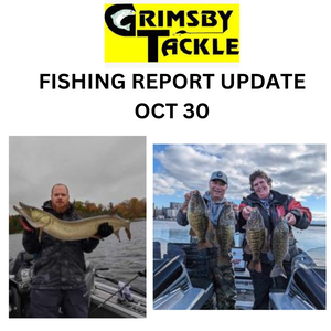 OCT 30 - FISHING REPORT UPDATE