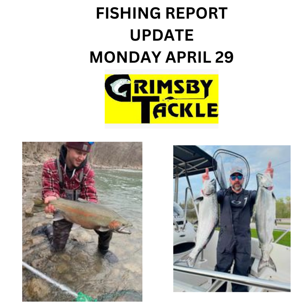 FISHING REPORT UPDATE - APRIL 29