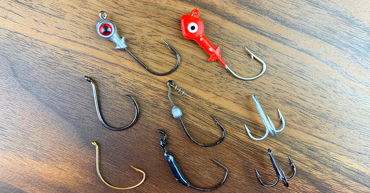 1 pack B-11 Offset Worm Hook Fishing Hook 9 Sizes 5/0#-6# Crank
