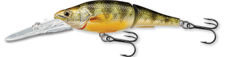 Koppers Live Target Yellow Perch Deep Dive Jointed Crankbait 2-7/8