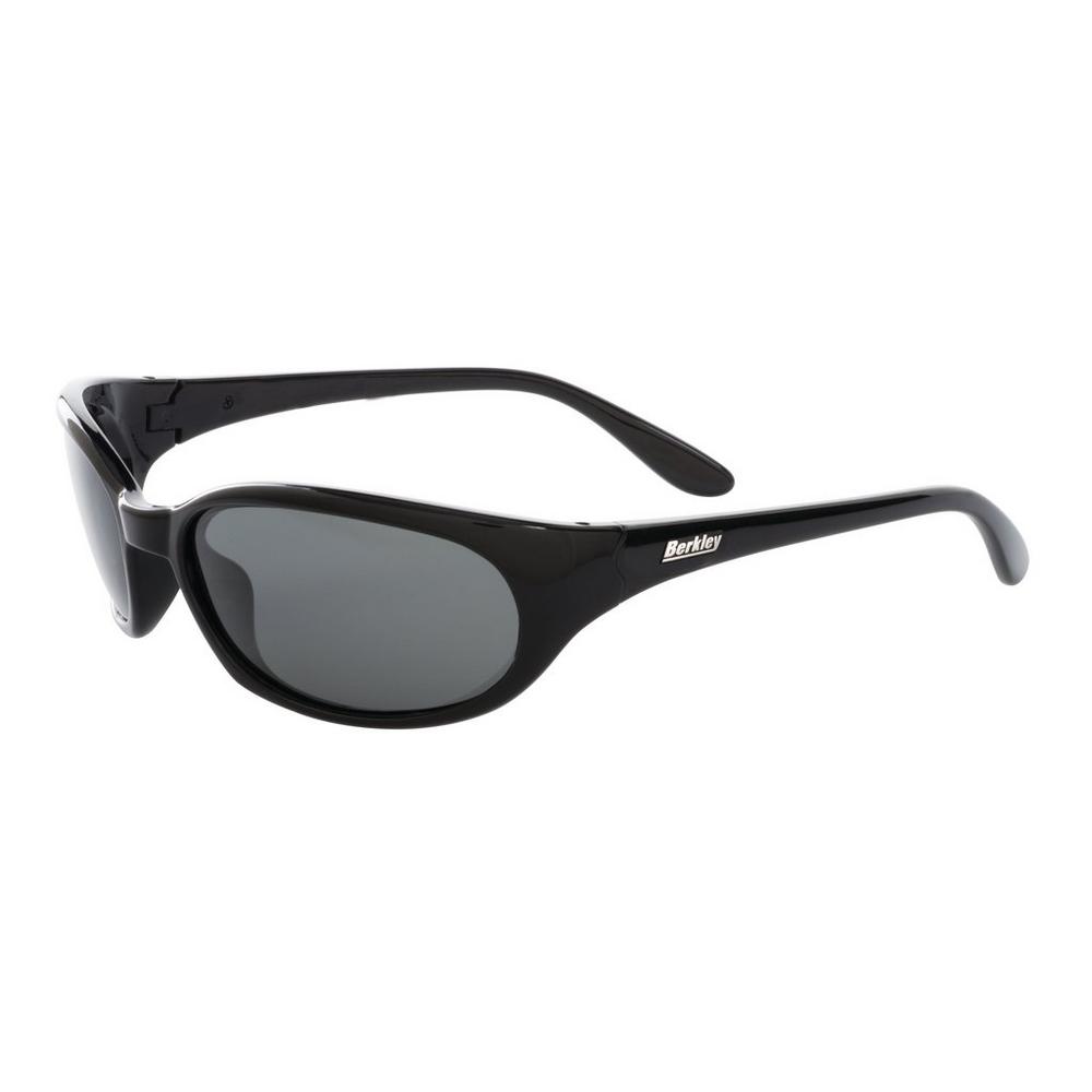 Berkley Eufaula Polarized Sunglasses S/M Gloss Black/Smoke BSEUFAGBS-H