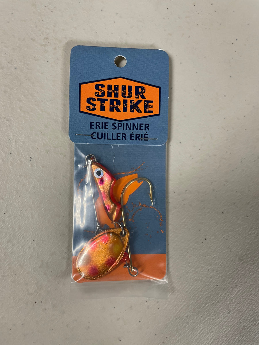 Shur Strike Erie Spinner Fire Glo