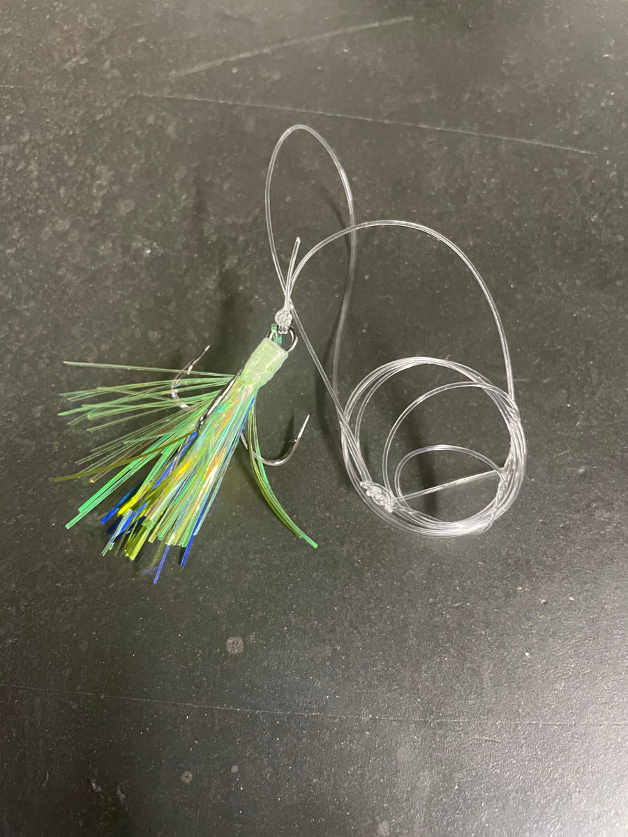 GRIMSBY TACKLE COHO FLY AND LEADER Grimsby Tackle