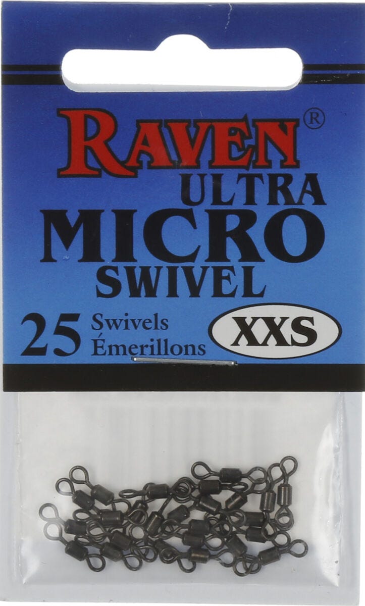 RAVEN TROUT MICRO SWIVEL XXS – Grimsby Tackle