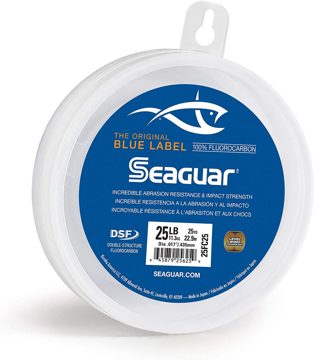 Seaguar Blue Label Fluorocarbon Leader 4lb / 25yd