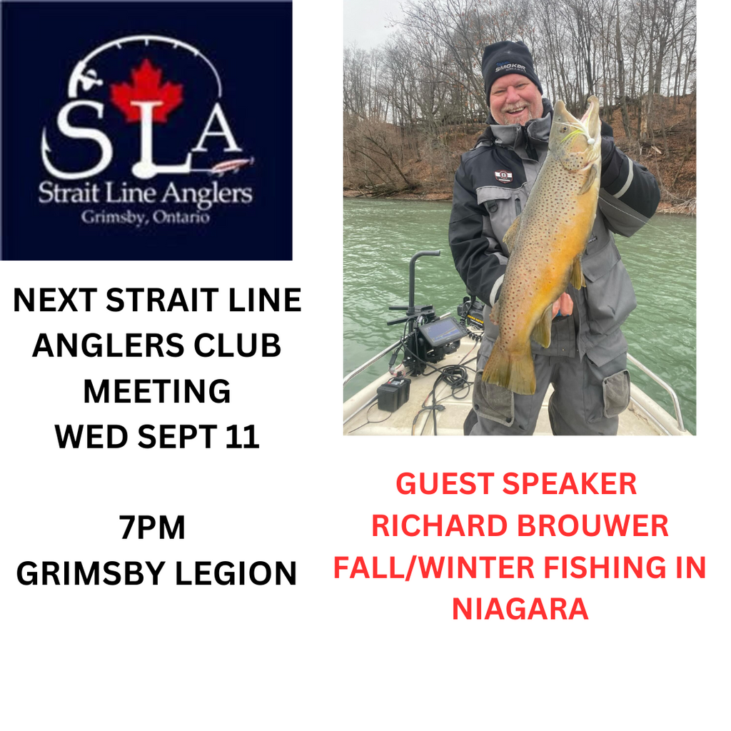 Sept 11 - Strait line Anglers Club Meeting