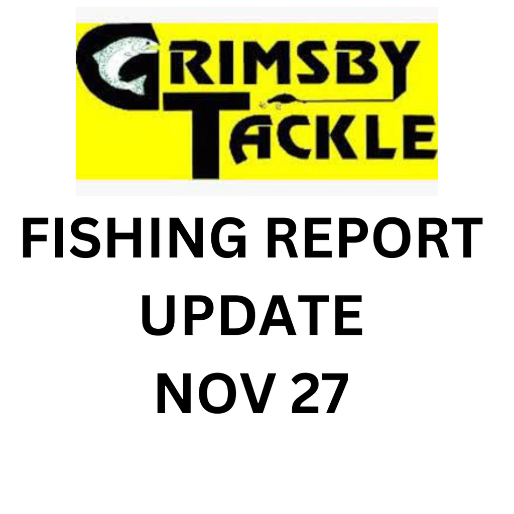 FISHING REPORT UPDATE - NOV 27