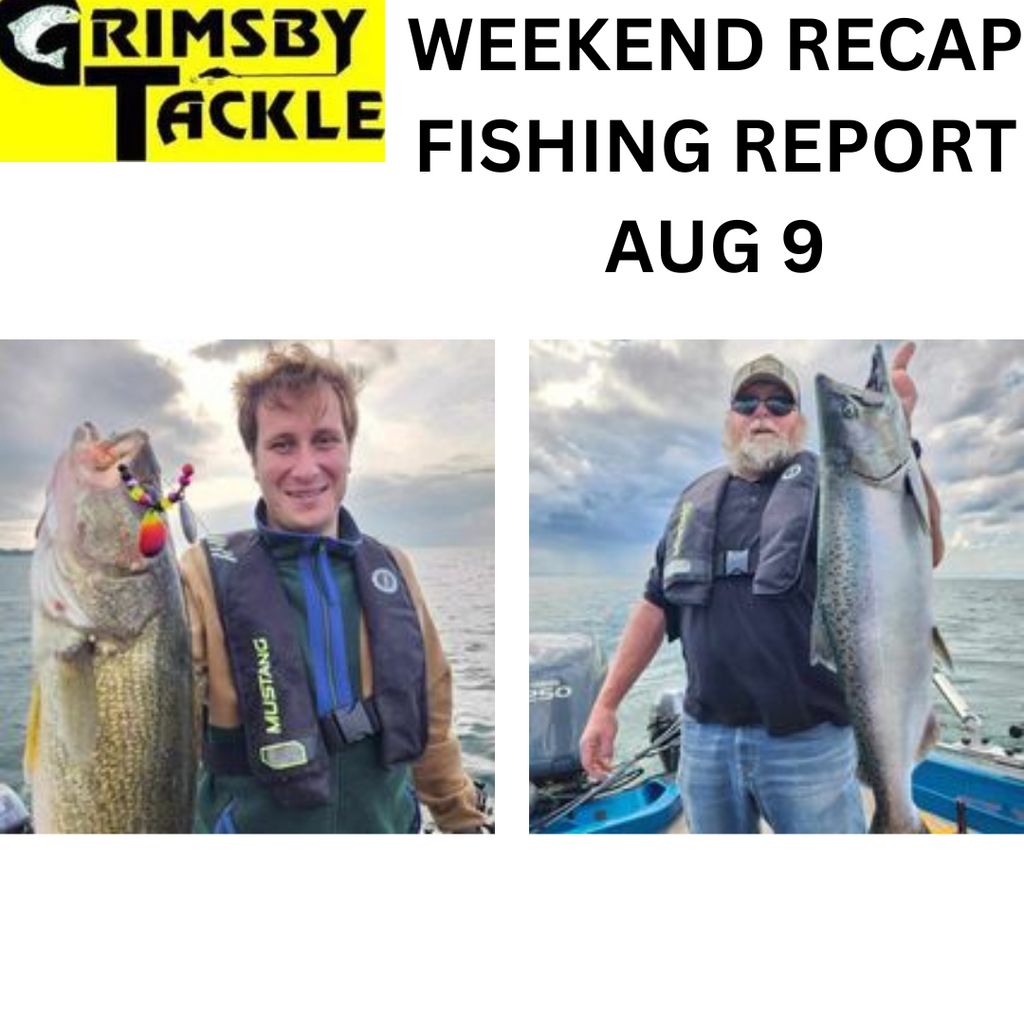 AUG 9, FISHING REPORT UPDATE