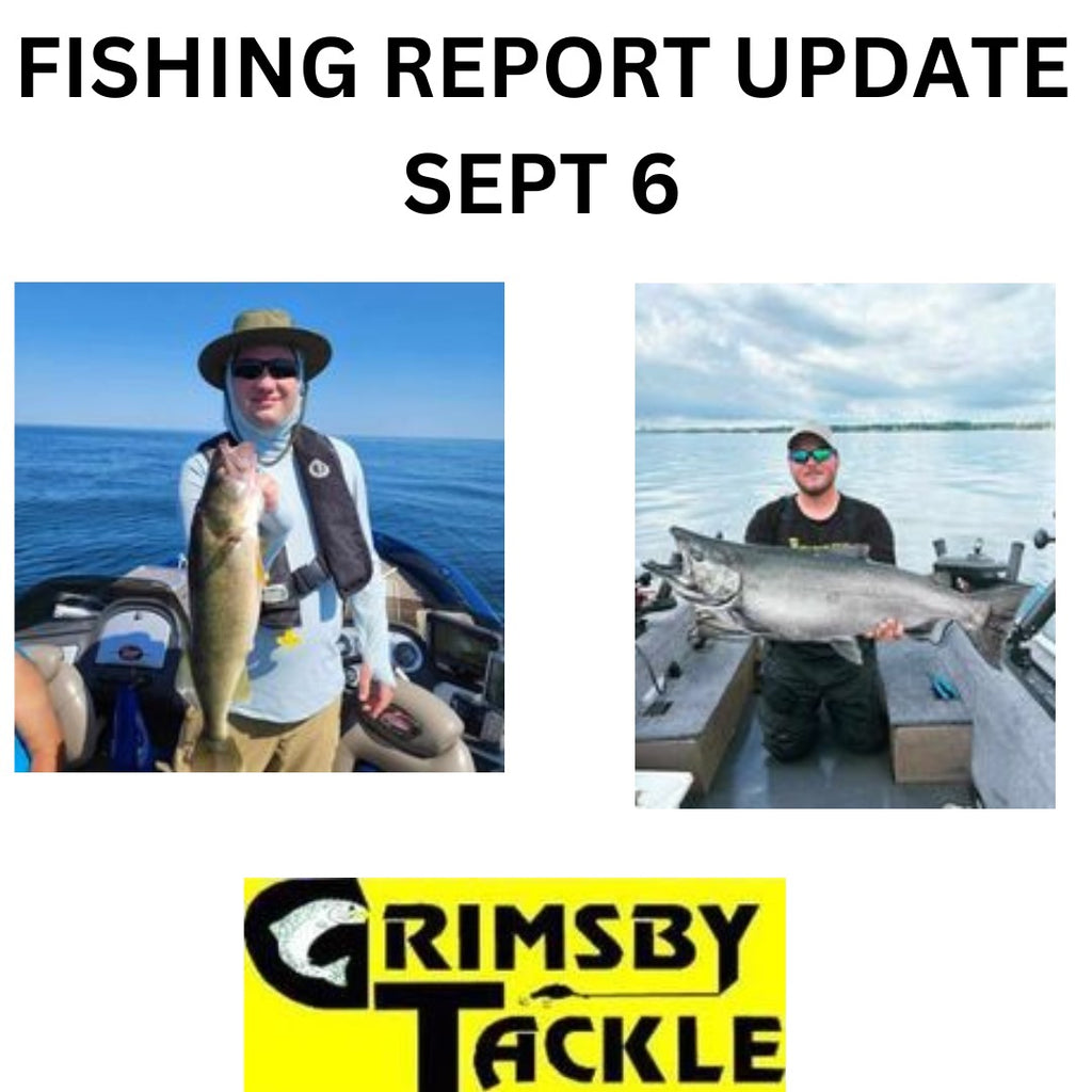Fishing report Update - Sept 6