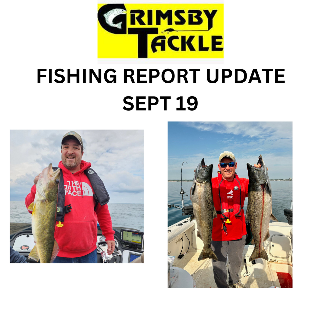 FISHING REPORT UPDATE - SEPT 19