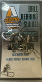 ADDYA BALL BEARING SWIVEL W/SOLID SPLIT RING