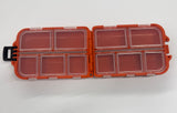 GRIMSBY TACKLE ORANGE BEAD BOX-SMALL
