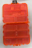 GRIMSBY TACKLE ORANGE BEAD BOX-LARGE