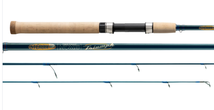 ST. CROIX TRIUMPH SPINNING ROD 7'6 MHF 1 PC. – Grimsby Tackle