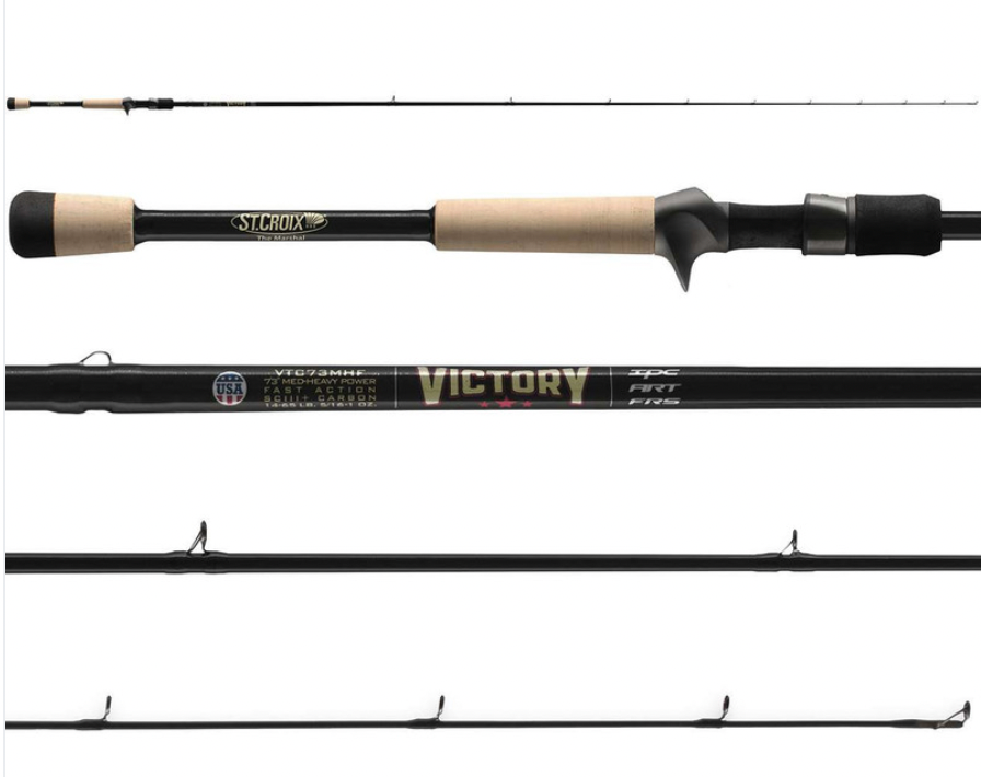 ST. CROIX VICTORY CASTING ROD 7'2 ST. CROIX VICTORY CASTING ROD 7'2