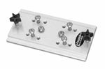 TRAXSTECH TRACK ADAPTER PLATE SILVE