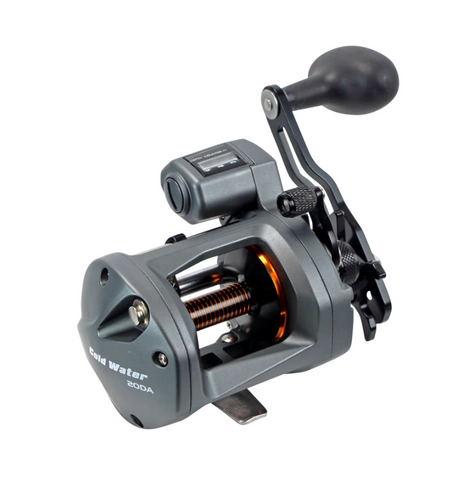 OKUMA COLDWATER "A" TROLLING REEL RH LINE COUNTER