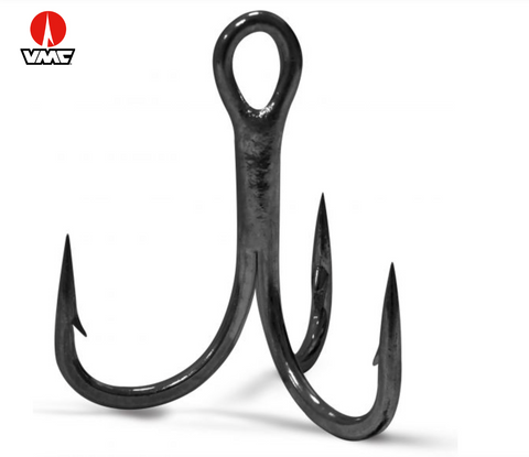 VMC 3X STRONG SHORT SHANK TREBLE HOOK