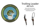 HUSKIE MUSKIE FLUORCARBON TROLLING LEADER