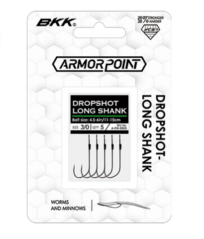 BKK DROPSHOT HOOK LONG SHANK