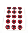 WTP FLAT EYES 1/2" 30PK