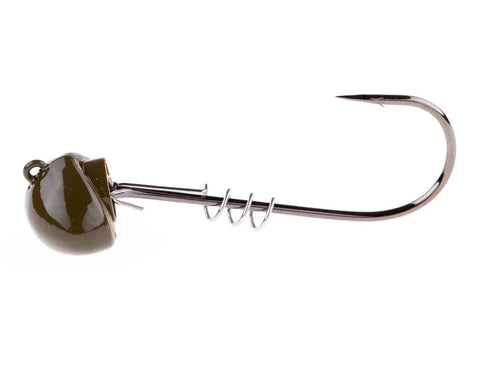 FREEDOM TACKLE FOOTBALL JIG 1/2OZ GREEN PUMPKIN