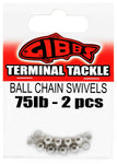 GIBBS DELTA CHAIN SWIVEL 75 LB 2 PK