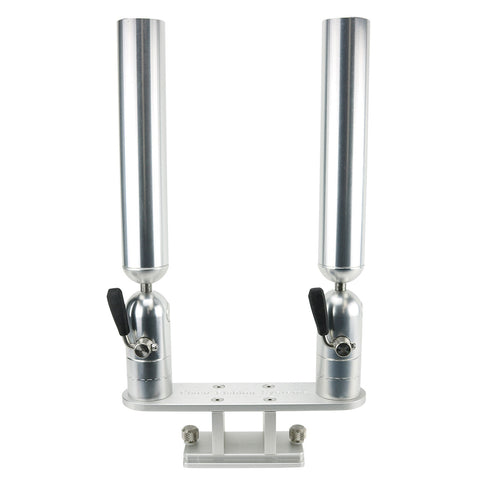 CISCO TACKLE ROD HOLDER DOUBLE TUBE W/ TRACK MOUNT