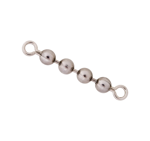 LUHR JENSEN SWIVEL CHAIN 4 BEAD