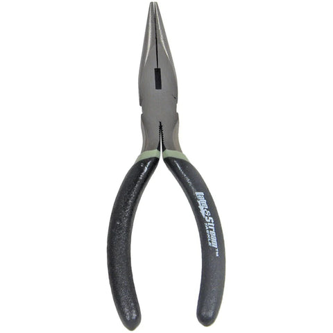 LAKE & STREAM LONG NOSE PLIERS 8"
