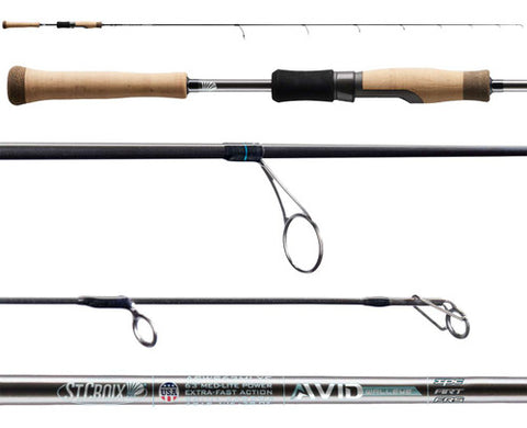 ST. CROIX AVID WALLEYE SPINNING ROD