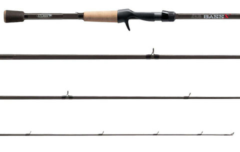 ST. CROIX BASS X CASTING ROD 7'1" MH 1 PC.