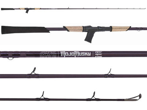 ST. CROIX CASTING ROD MOJO MUSKY 9' HF 1 PC. TELESCOPIC