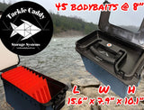 TACKLE CADDY BODY BAIT BOX - BLACK