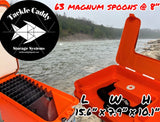 TACKLE CADDY SPOON BOX - BLACK