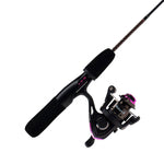 SHAKESPEARE ICE ROD 26" L SPINNING COMBO - PINK