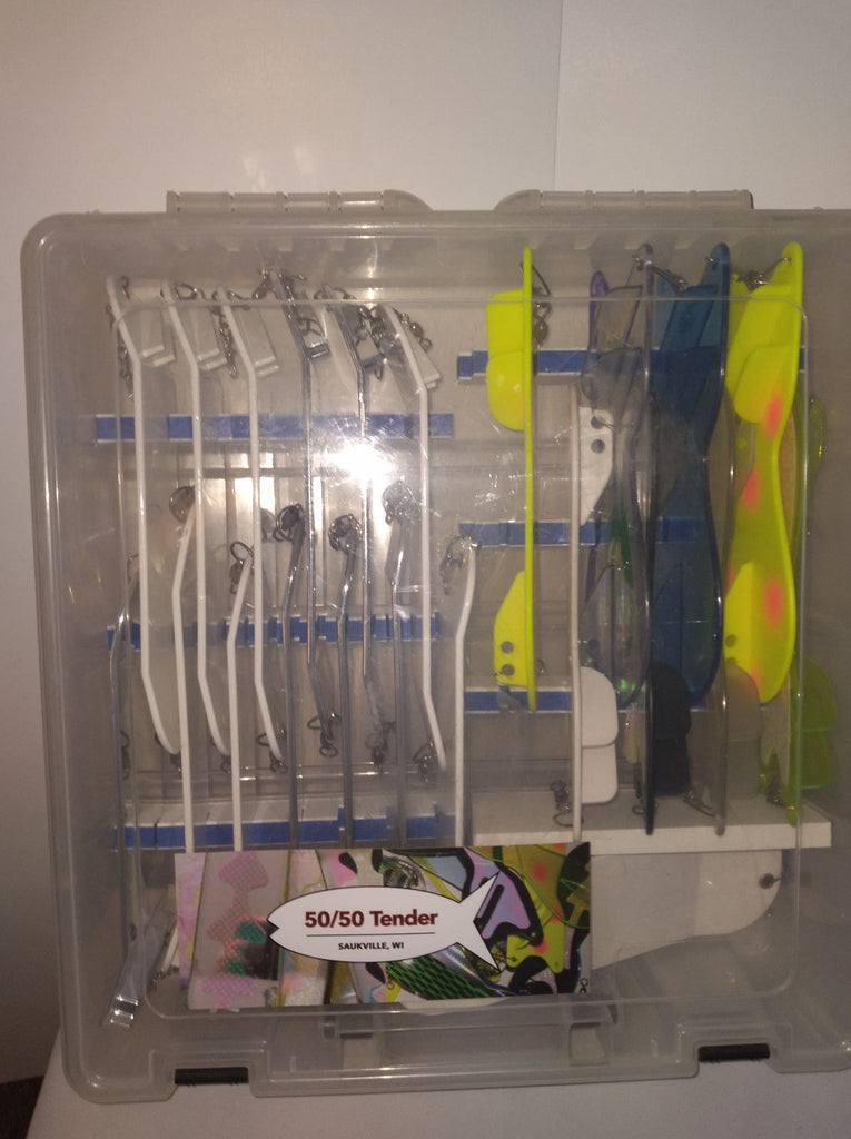 TLC TACKLE FLASHER BOX 50/50 TENDER – Grimsby Tackle