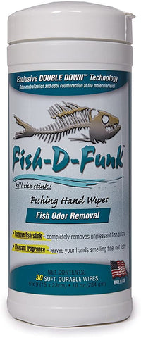 FISH-D-FUNK HAND WIPES 30 PK