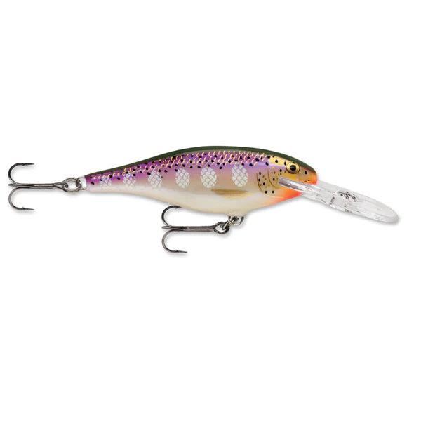 Shad Rap SR-7 P Rapala Fishing Lure Orig Box Papers Shad Rap SR-7 P Rapala Fishing Lure Orig Box Papers