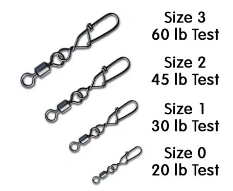Heavy Duty Stainless Steel Ball Bearing Coastlock Snap Swivels– Hunting and  Fishing Depot