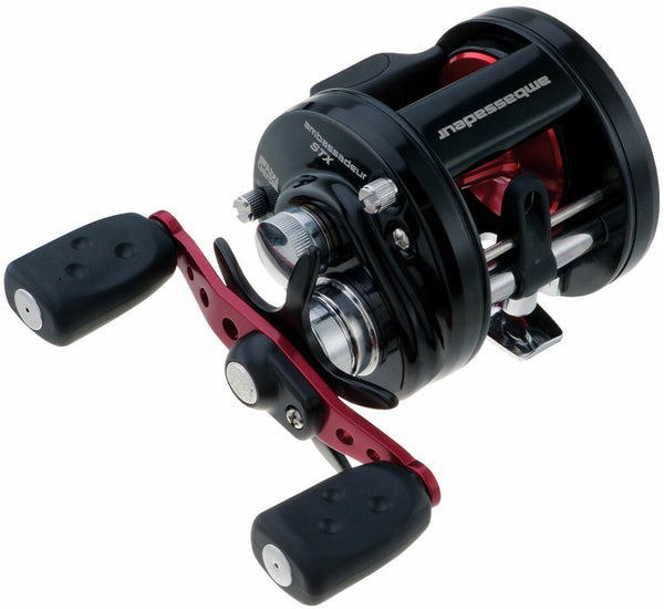 ABU-GARCIA AMBASSADEUR STX BAITCASTER REEL RH – Grimsby Tackle