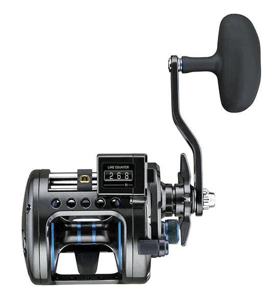 daiwa saltist 50s DAIWA SALTIST 50 TROLLING REEL RH LINE COUNTER – Grimsby Tackle