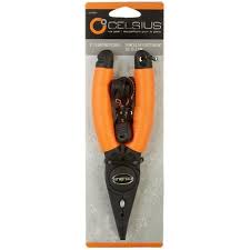 Celsius 6'' Floating Fishing Pliers - Extremely Sharp Cutting Edge, Removes  Hooks