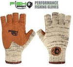 FISH MONKEY GLOVE WOOLY HALF FINGER