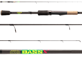 ST. CROIX  BASSX 7'1" MHF SPINNING ROD