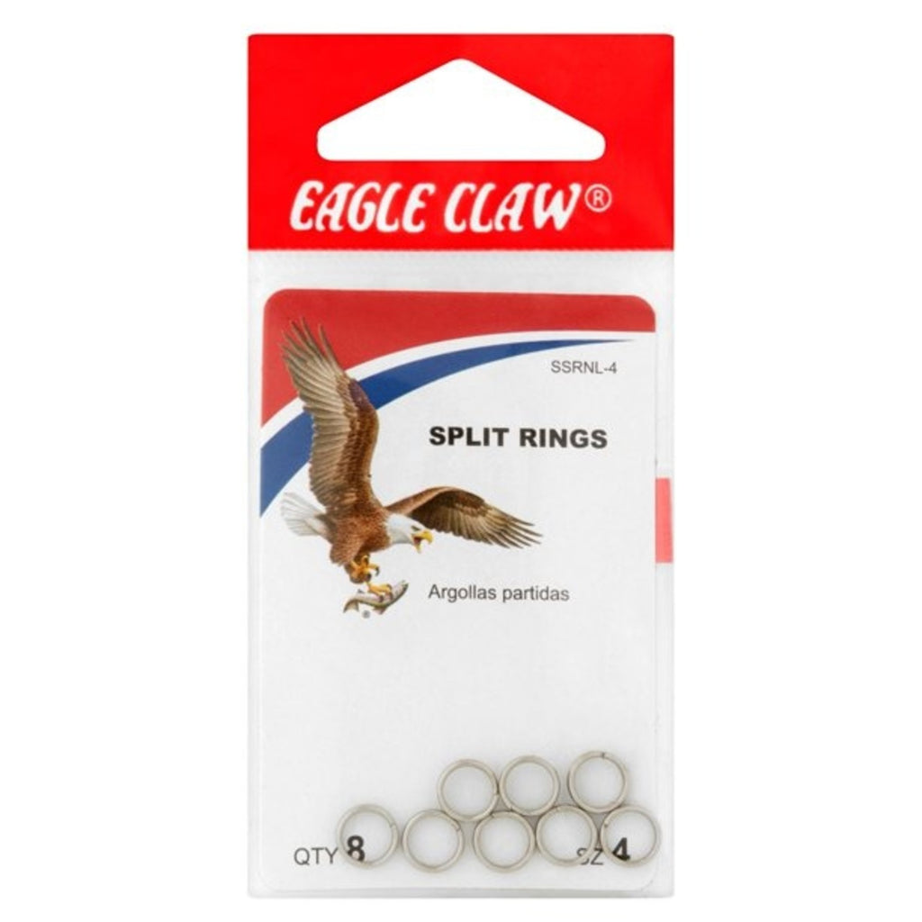EAGLE CLAW - SPLIT RINGS 4