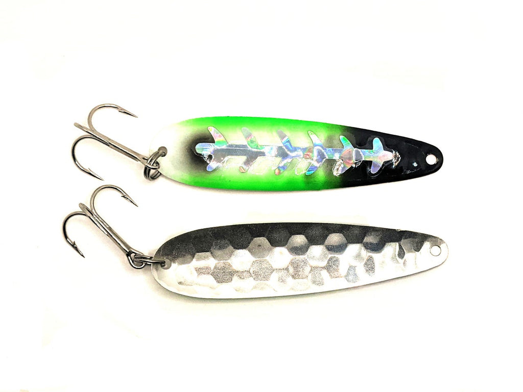 SALMON CANDY GLOW STANDARD SPOON – Grimsby Tackle