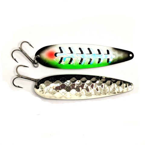 SALMON CANDY GLOW STANDARD SPOON – Grimsby Tackle