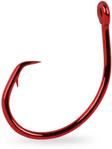MUSTAD DEMON PERFECT CIRCLE HOOK RED