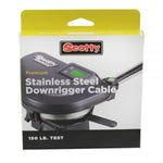 SCOTTY STAINLESS STEEL DOWNRIGGER CABLE 200FT 150LB